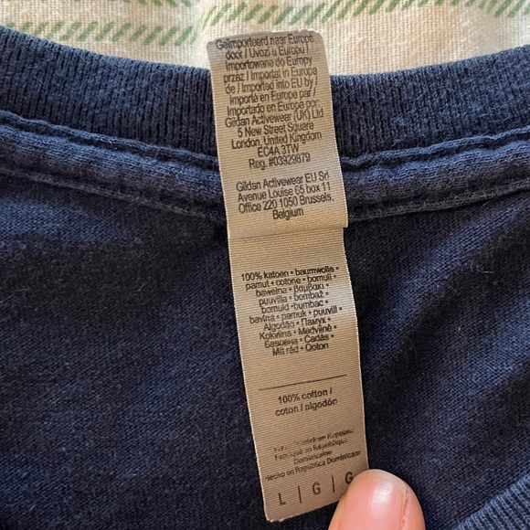 Large Navy-Blue Custom STARS Resident Evil Shirt - Picture 3 of 3